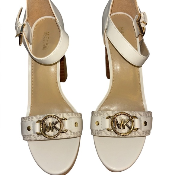 Michael Kors Rory Platform Sandals (Leather) - Picture 2 of 8